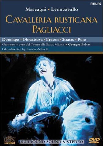 Mascagni/Leoncavallo/Cavalleria Rusticana/Pagliacci@Domingo/Obraztsova/Bruson/&@Pretre/Teatro Alla Scala Orch